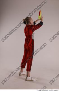 DENISA PILOT STANDING POSE WITH GUN 4